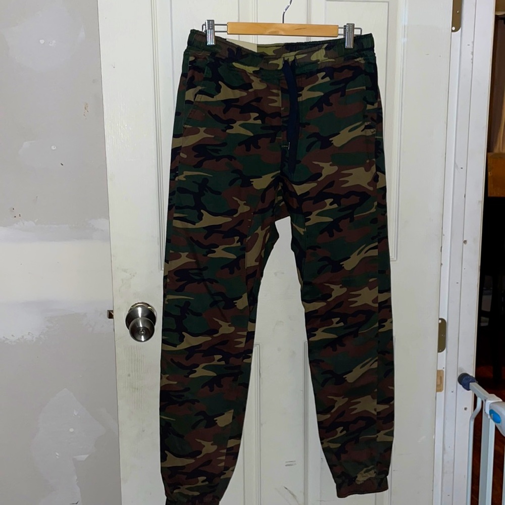 Camo joggers